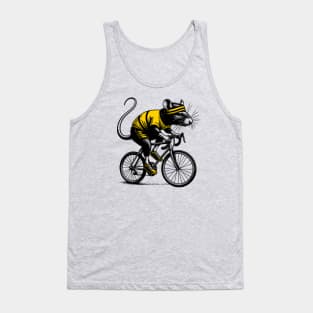 Cute Cycling Rat Tank Top